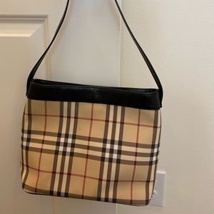 Authentic Burberry classic cherry tote.